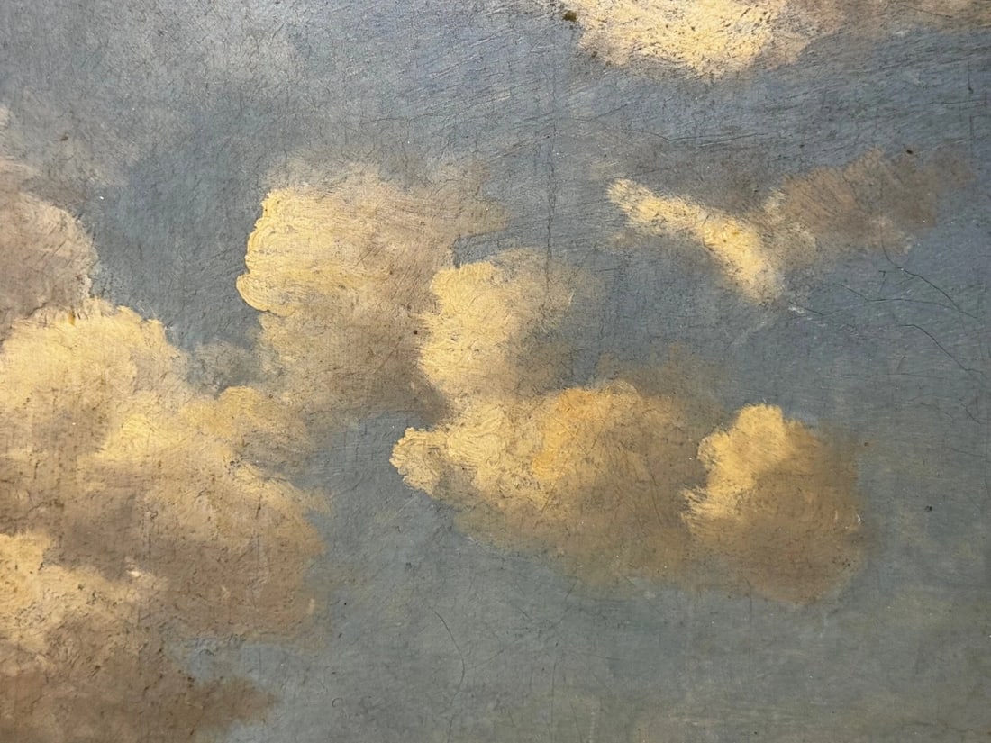 Large Oil Painting Mount Snowdon North Wales Attributed Edward William 1781-1855 - 12