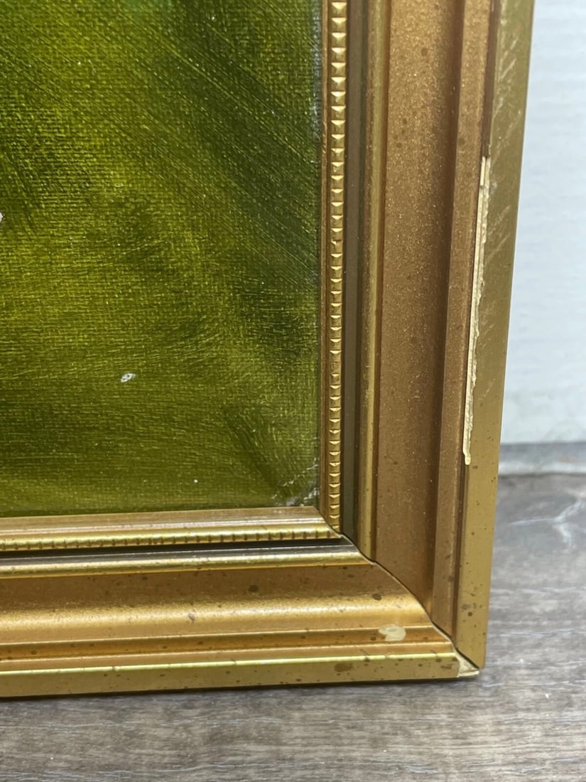 British Oil Painting Flowers Pansy's & Daisies By Elizabeth Bridge RI ROI - 12