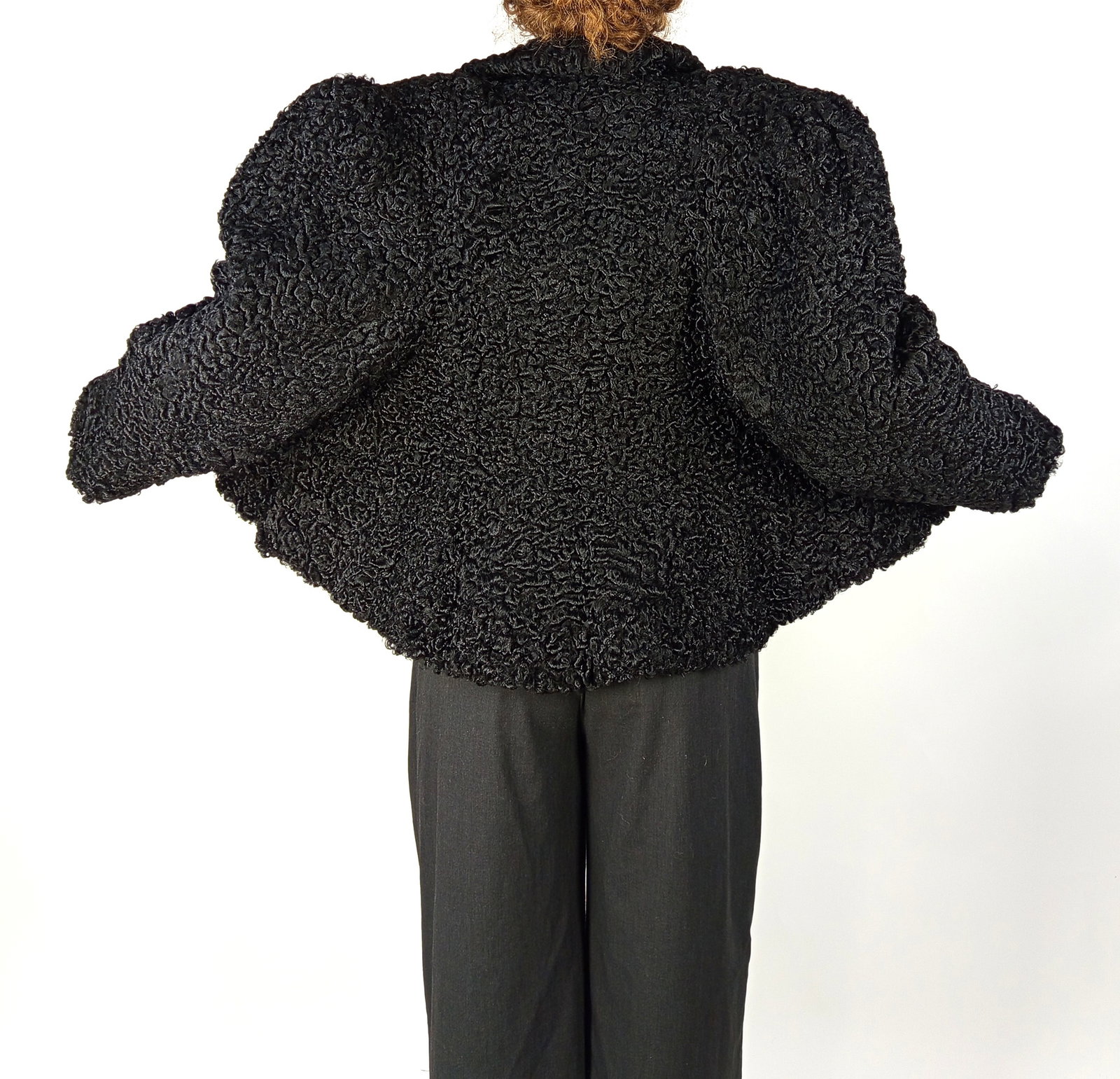 BLACK KARABUL FUR JACKET EU: S - US:6 (1 of 10)