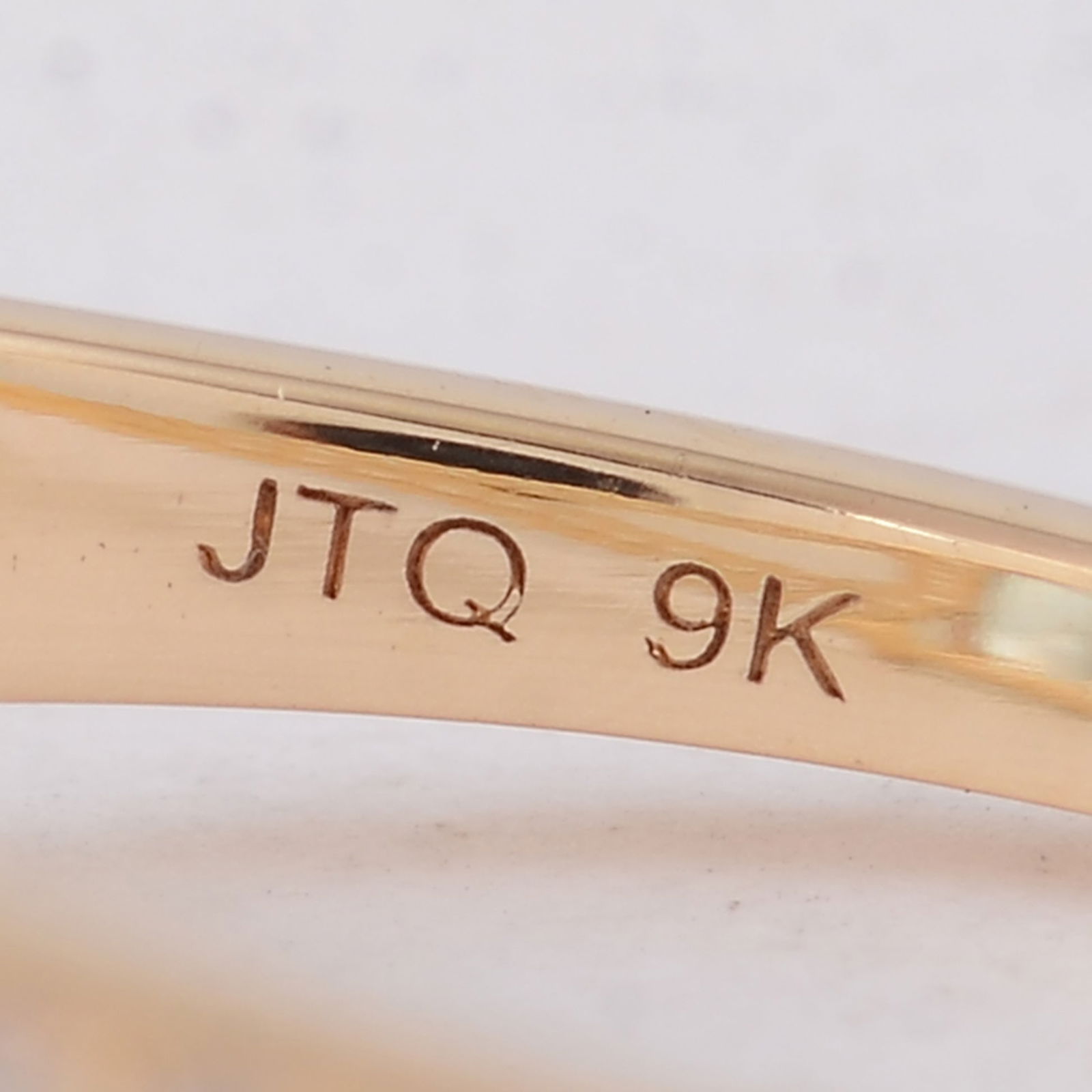 3.04 Ct Octagon Blue Topaz 9K Gold Ring - 5