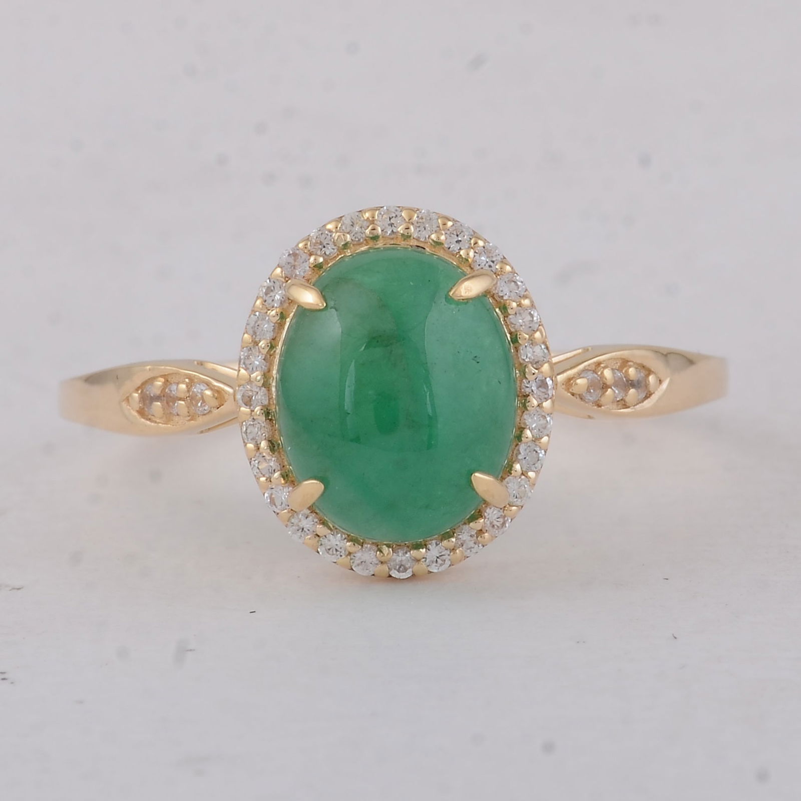 1.96 Ct Oval Emerald 9K Gold Ring: Title: 1.96 Ct Oval Emerald 9K Gold Ring Description: 1.96 Total Carat Emerald 9K Gold Ring Specifications - Total Weight 2 g - Center Gemstone Emerald - Gemstone Carat Weight 1.81 Carats - Gemstone M