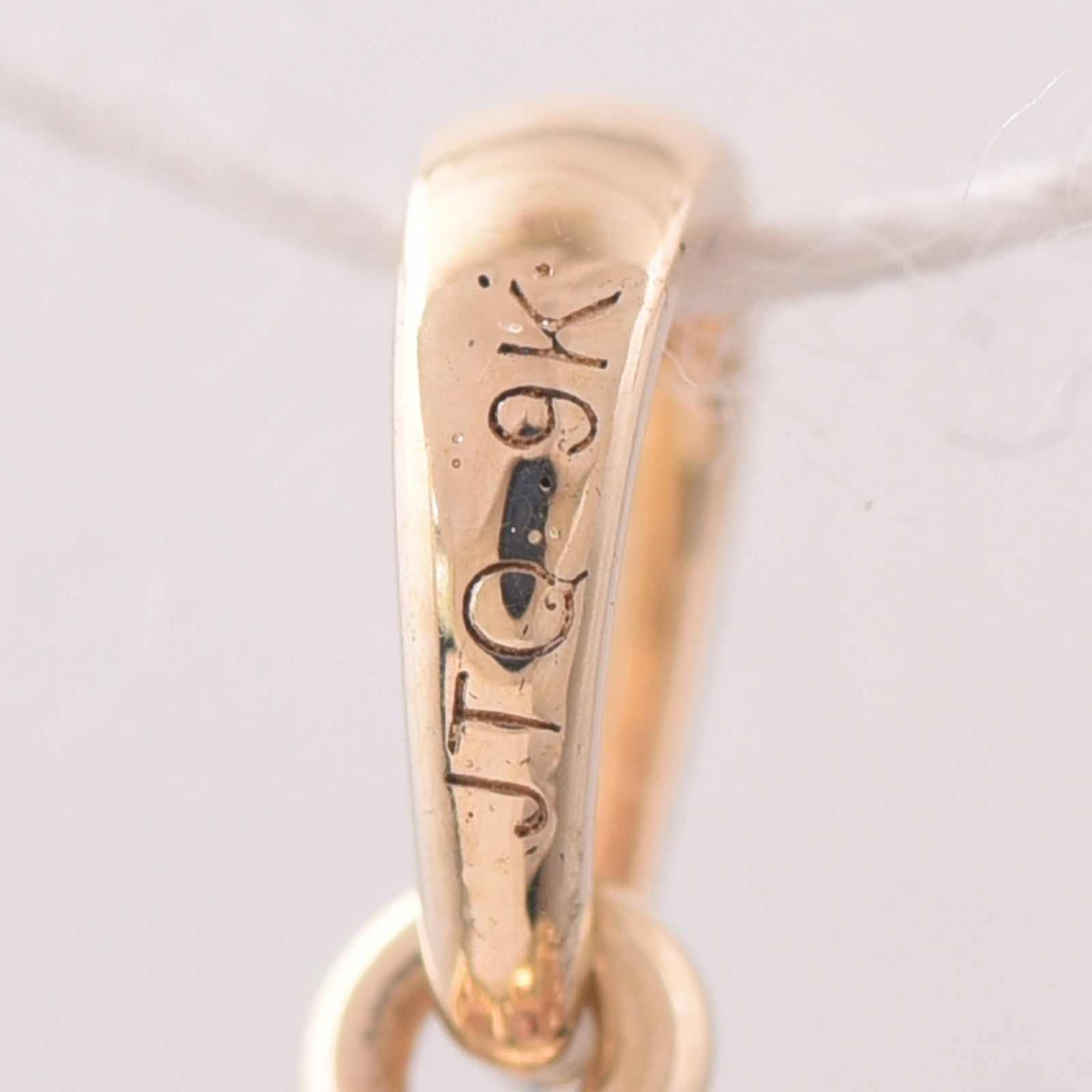 5.62 Ct Oval Tourmaline 9K Gold Pendant - 5