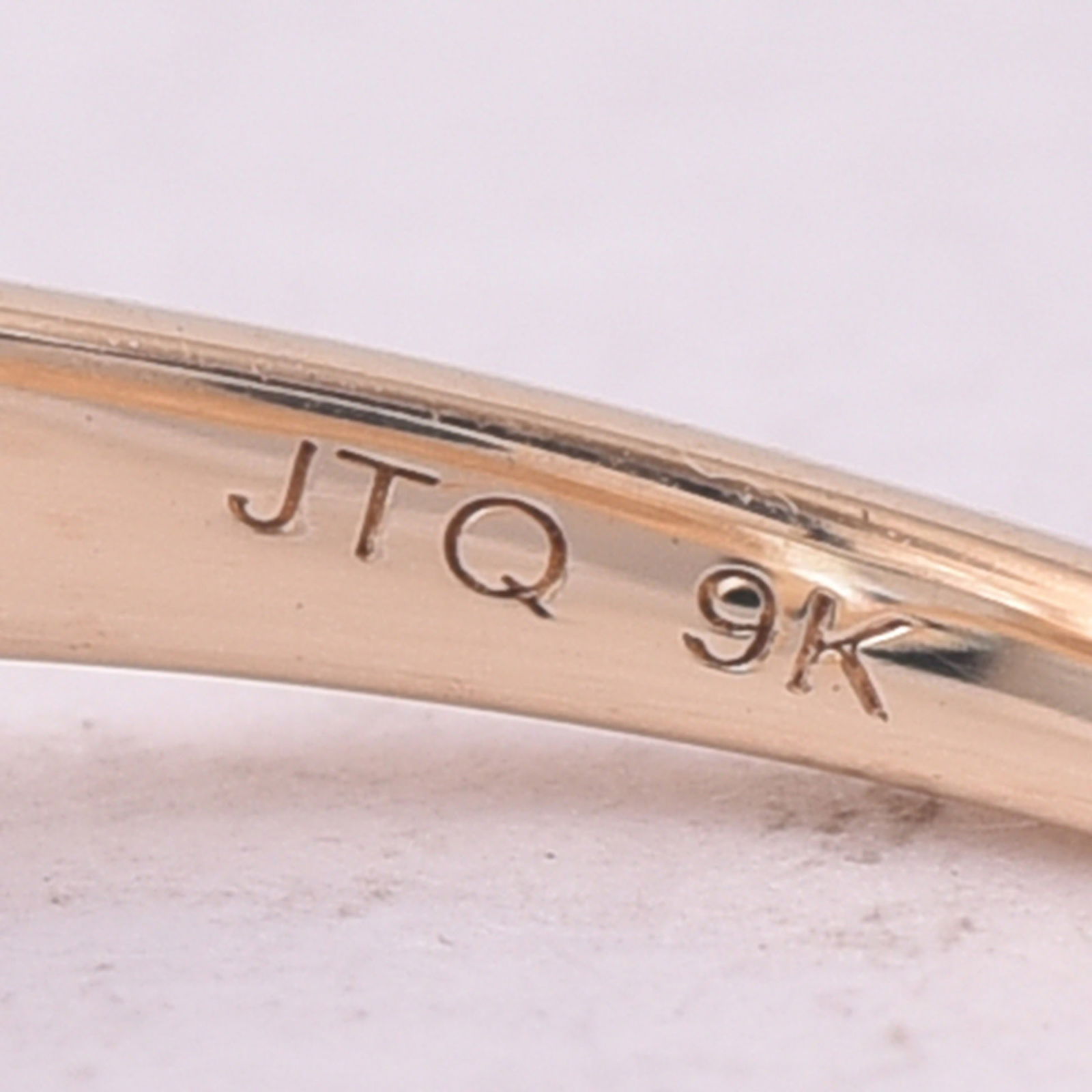 2.24 Ct Pear Aquamarine 9K Gold Ring - 5