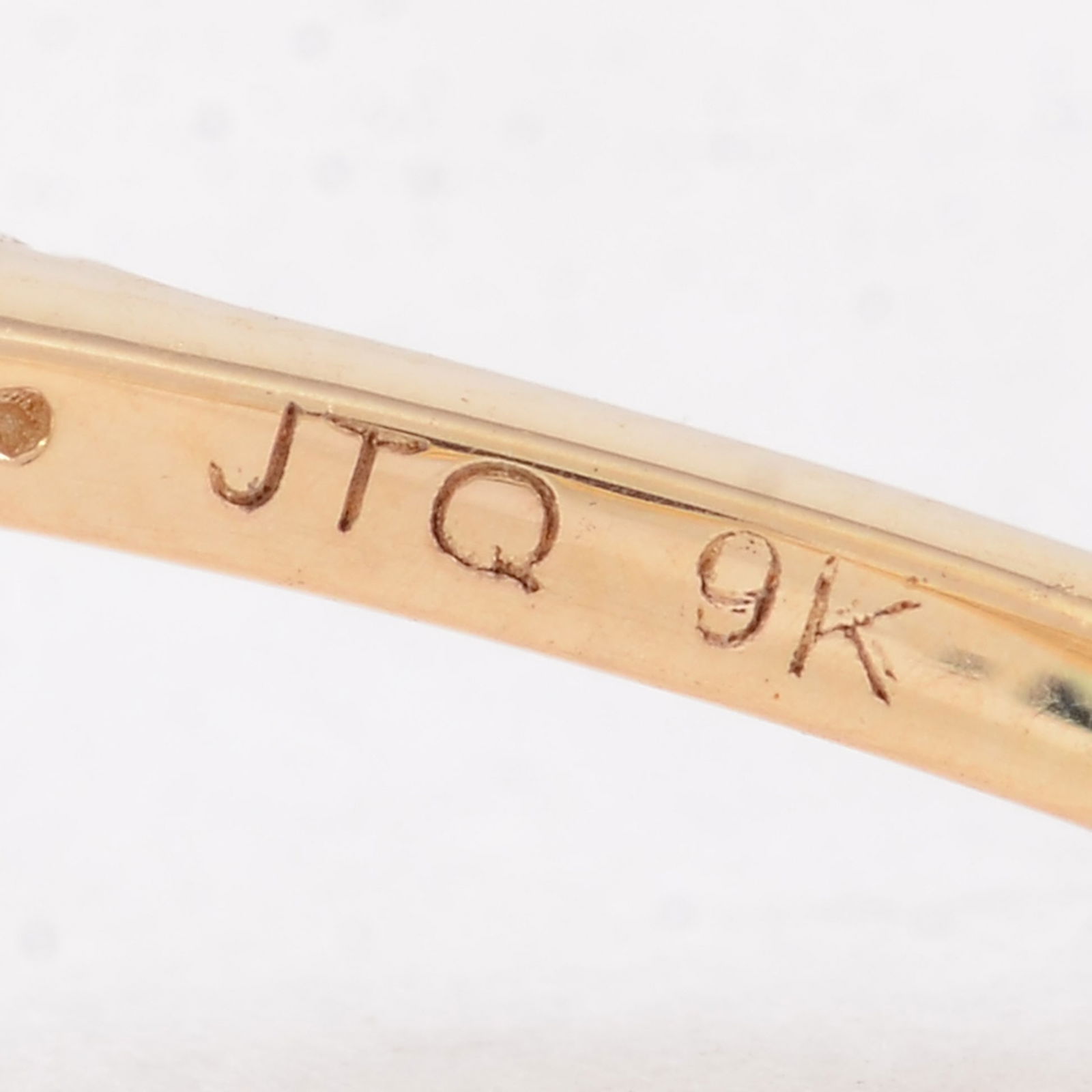 1.55 Ct Pear Emerald 9K Gold Ring - 5