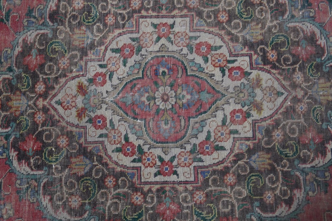 9'2x12'2 ft, OVERSIZED PERSIAN RUG - 4