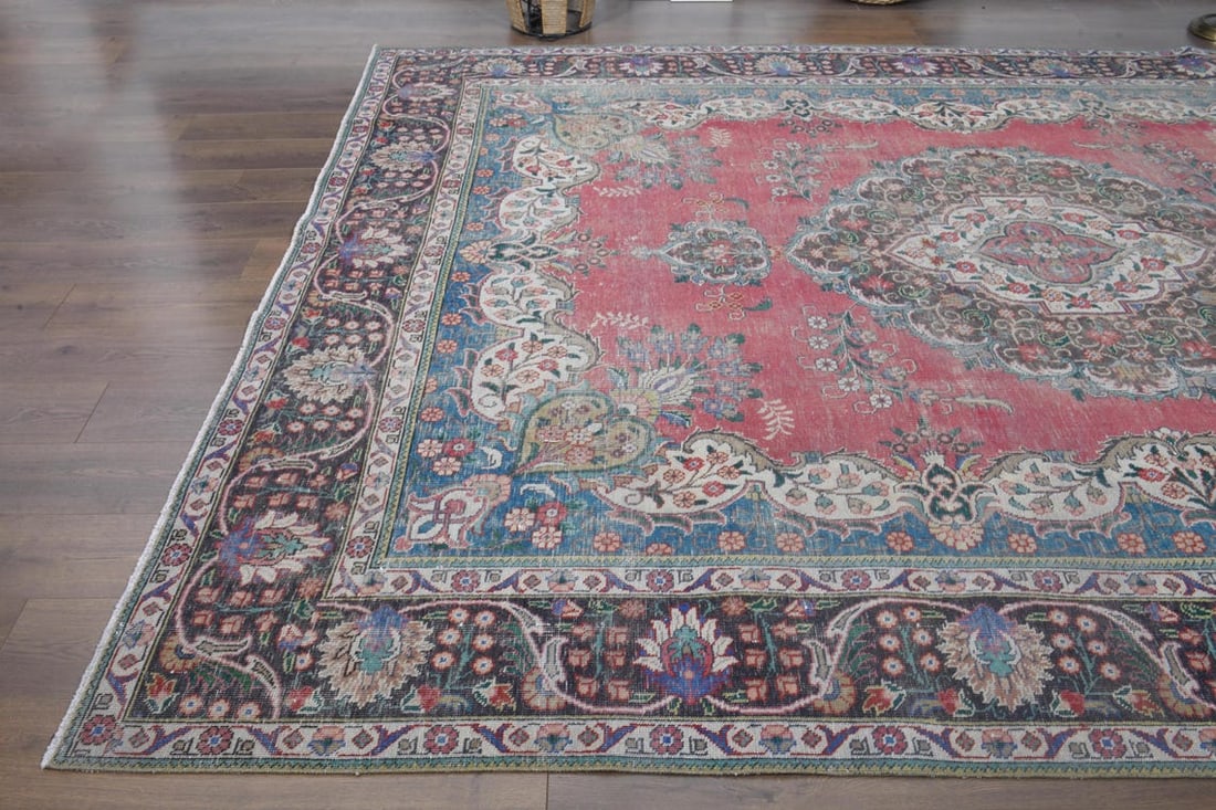 9'2x12'2 ft, OVERSIZED PERSIAN RUG - 7