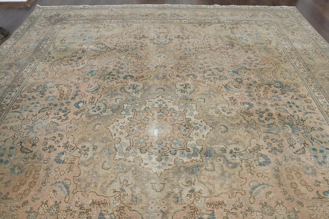 9'9x12'1 ft, OVERSIZED PERSIAN RUG, Living Room - 9