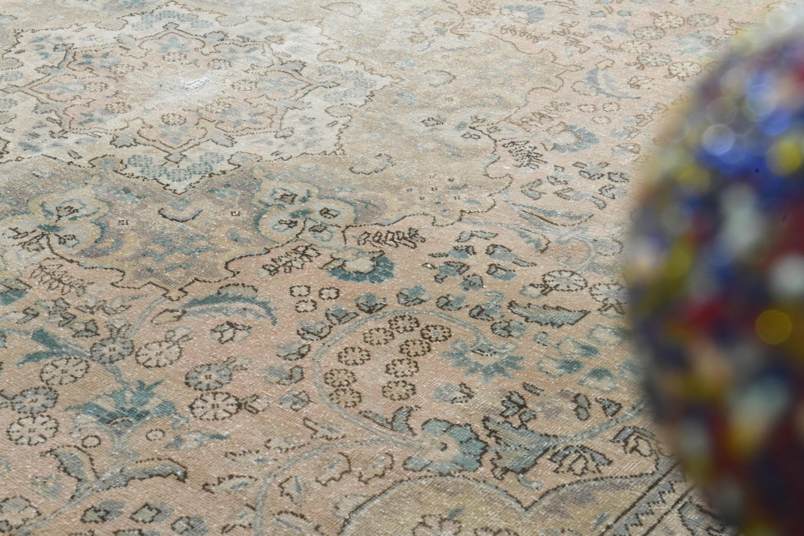 9'9x12'1 ft, OVERSIZED PERSIAN RUG, Living Room - 12