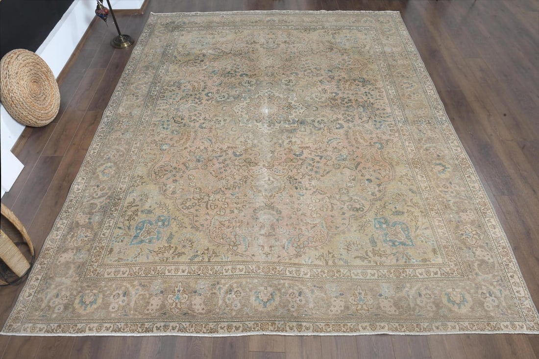 9'9x12'1 ft, OVERSIZED PERSIAN RUG, Living Room - 2