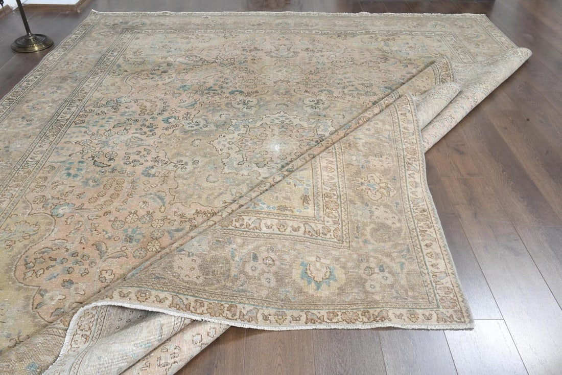 9'9x12'1 ft, OVERSIZED PERSIAN RUG, Living Room - 6