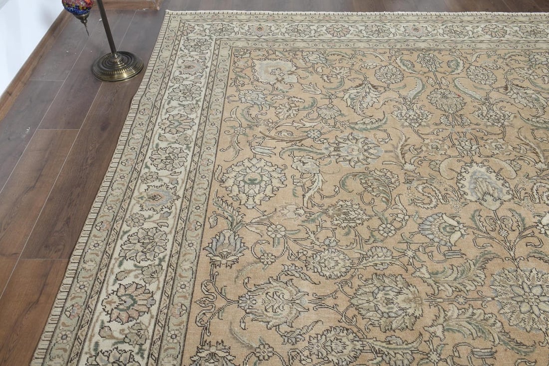 9'4x12'5 ft, OVERSIZED PERSIAN RUG, Living Room - 5