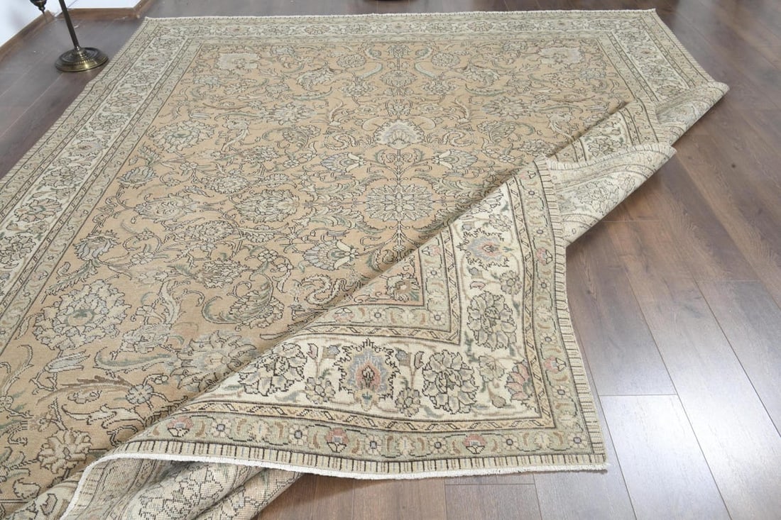 9'4x12'5 ft, OVERSIZED PERSIAN RUG, Living Room - 6