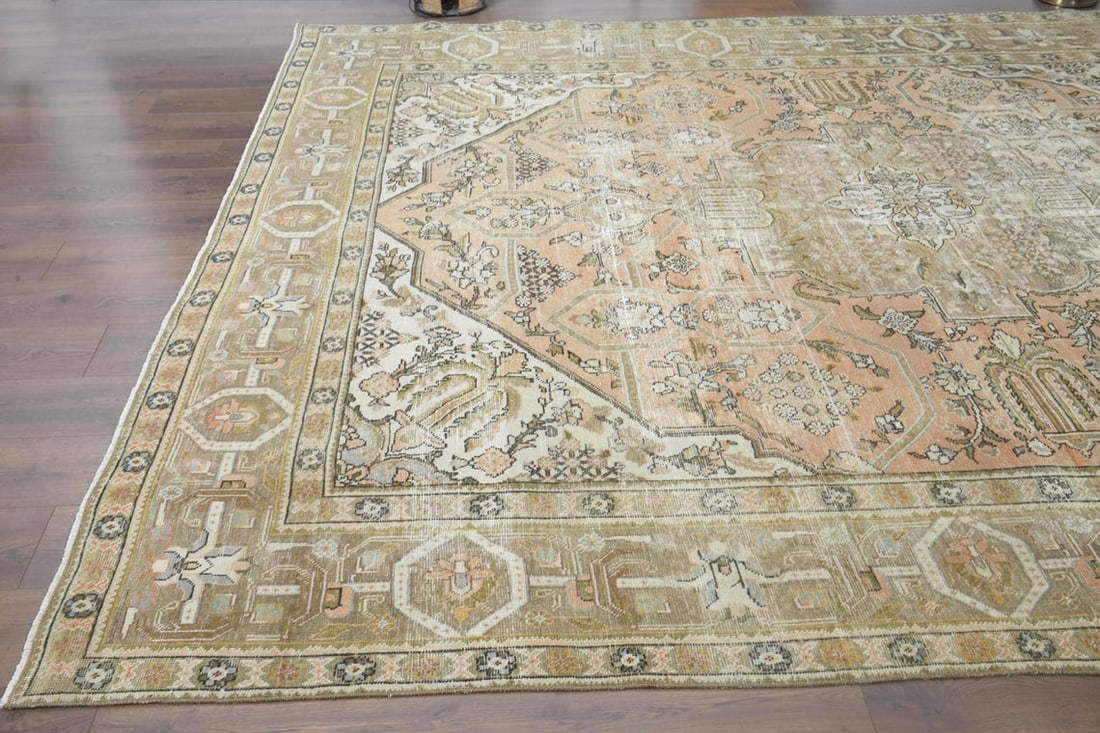 9'6x12'4 ft, OVERSIZED PERSIAN RUG, Living Room - 5