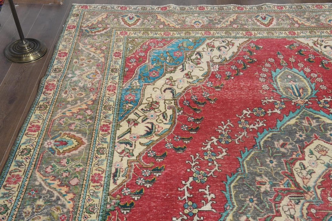 9'4x12'4 ft, PERSIAN MINIMALIST RUG, Oversized - 3