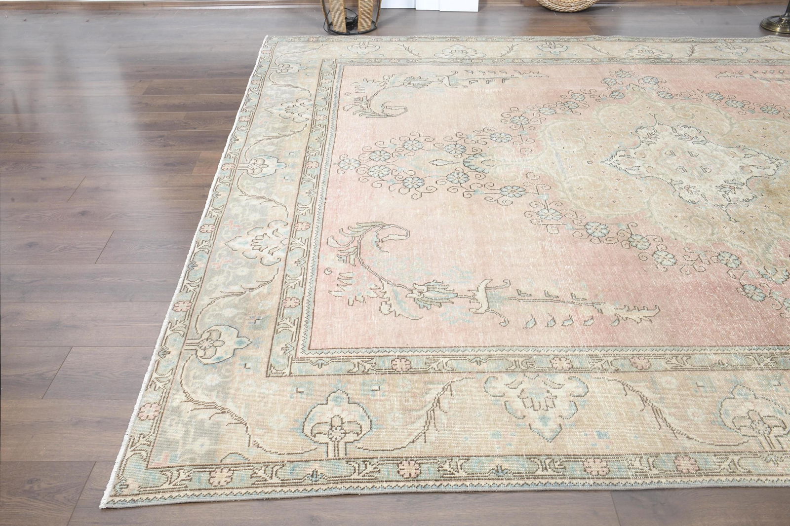 9'6x12'3 ft, OVERSIZED PINK BEIGE, Minimalist Décor - 18