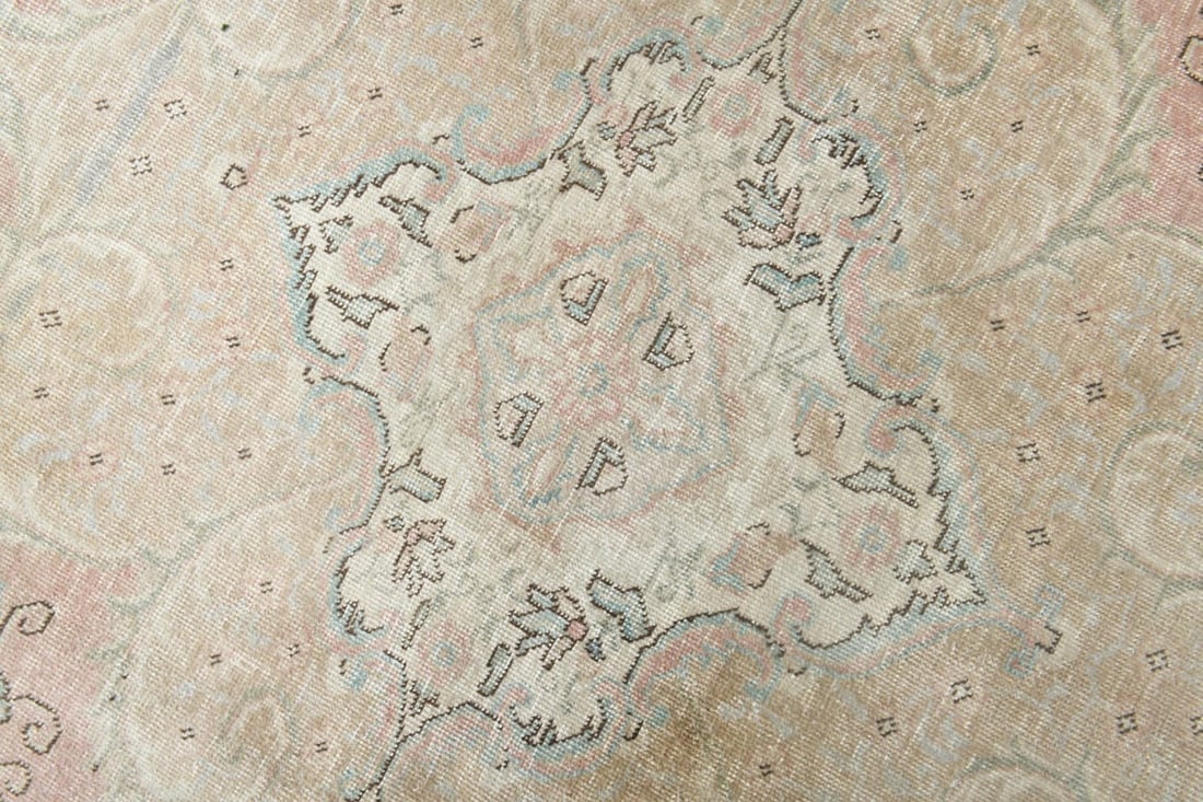 9'6x12'3 ft, OVERSIZED PINK BEIGE, Minimalist Décor - 5