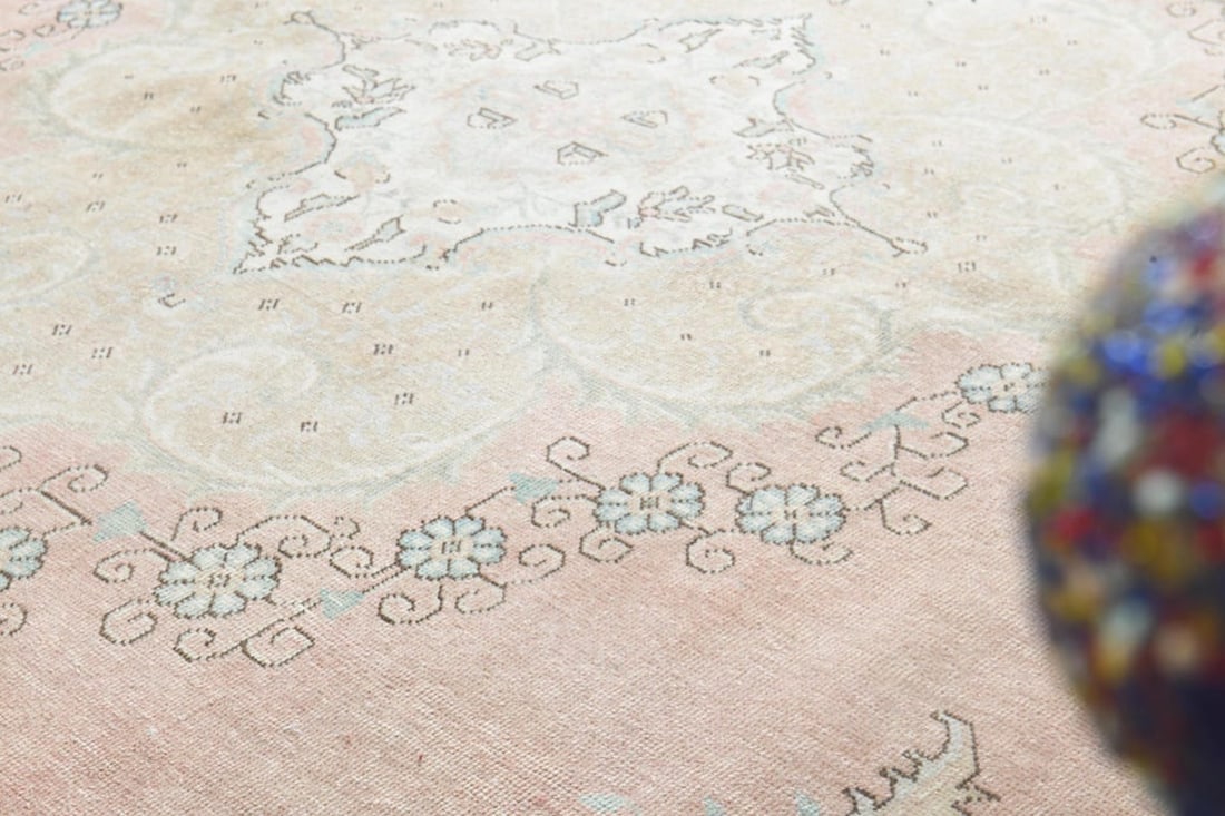 9'6x12'3 ft, OVERSIZED PINK BEIGE, Minimalist Décor - 8