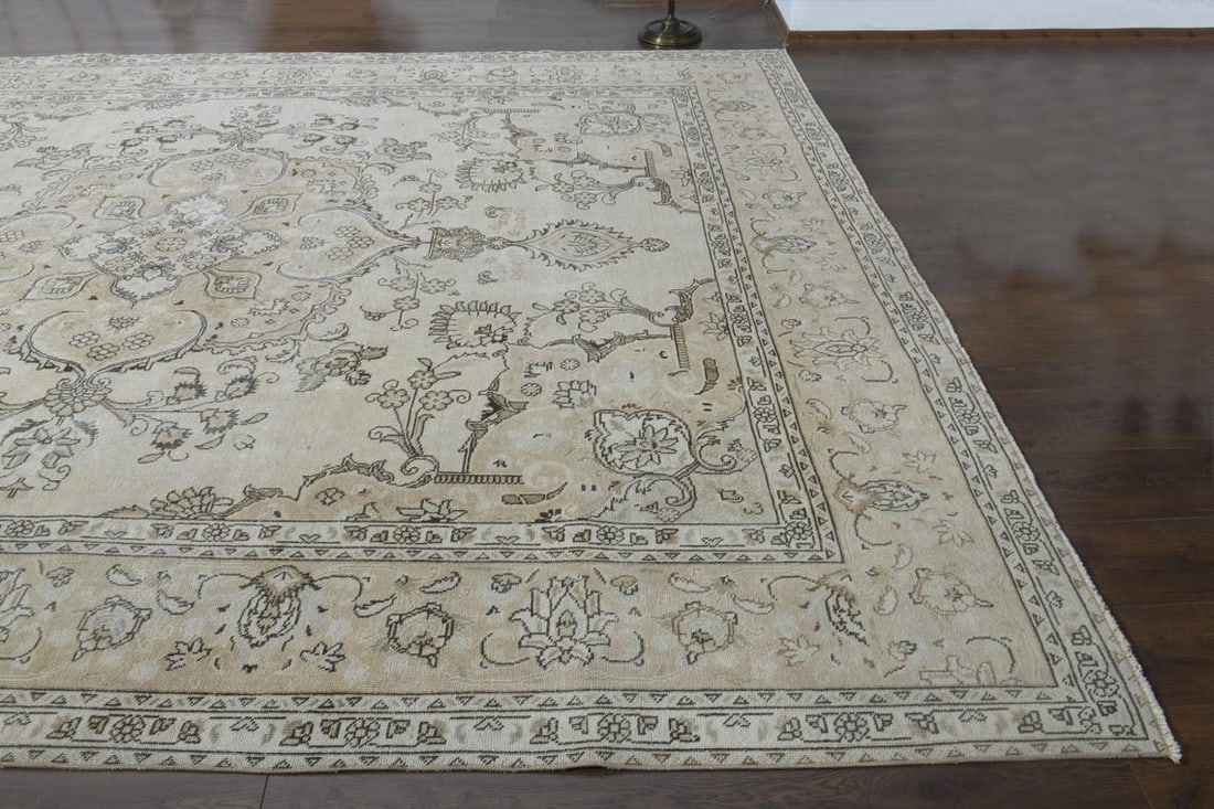 9'5x12'5 ft, OVERSIZED TURKISH RUG, Living Room Rug - 6