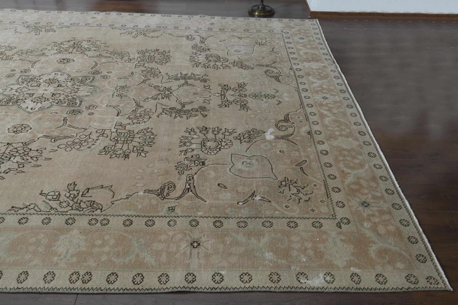 9'6x12'8 ft, OVERSIZED PERSIAN RUG, Orange 10x12 Large Area - 12