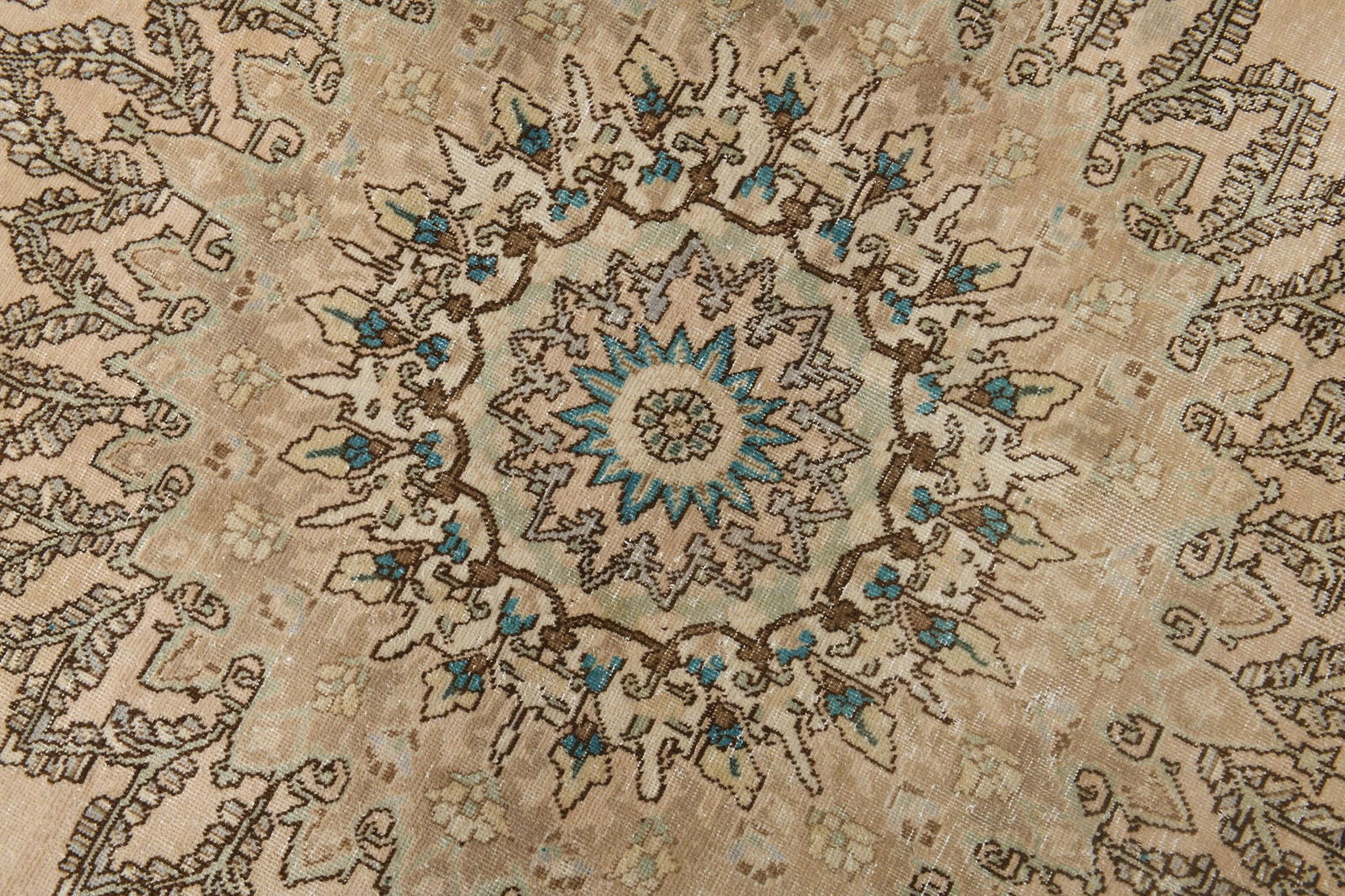 9'5x12'5 ft, ORANGE MINIMALIST RUG, Oversized Persian - 13