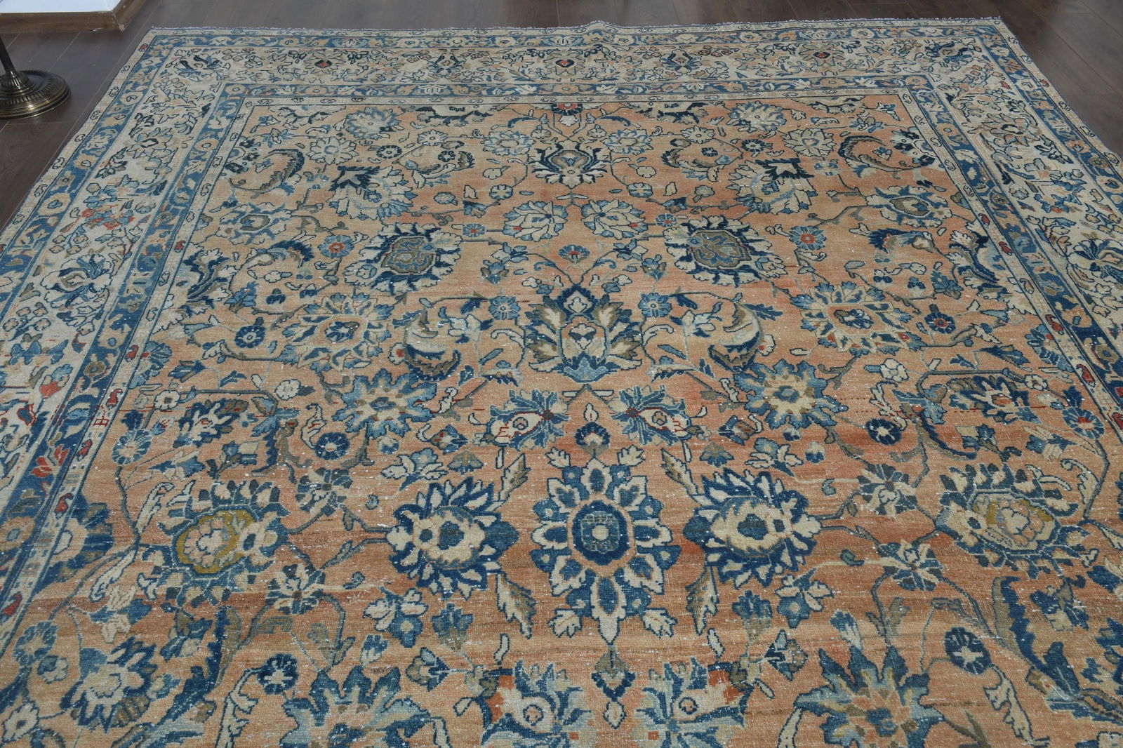 8'7x12'2 ft, ORANGE MINIMALIST RUG - 18