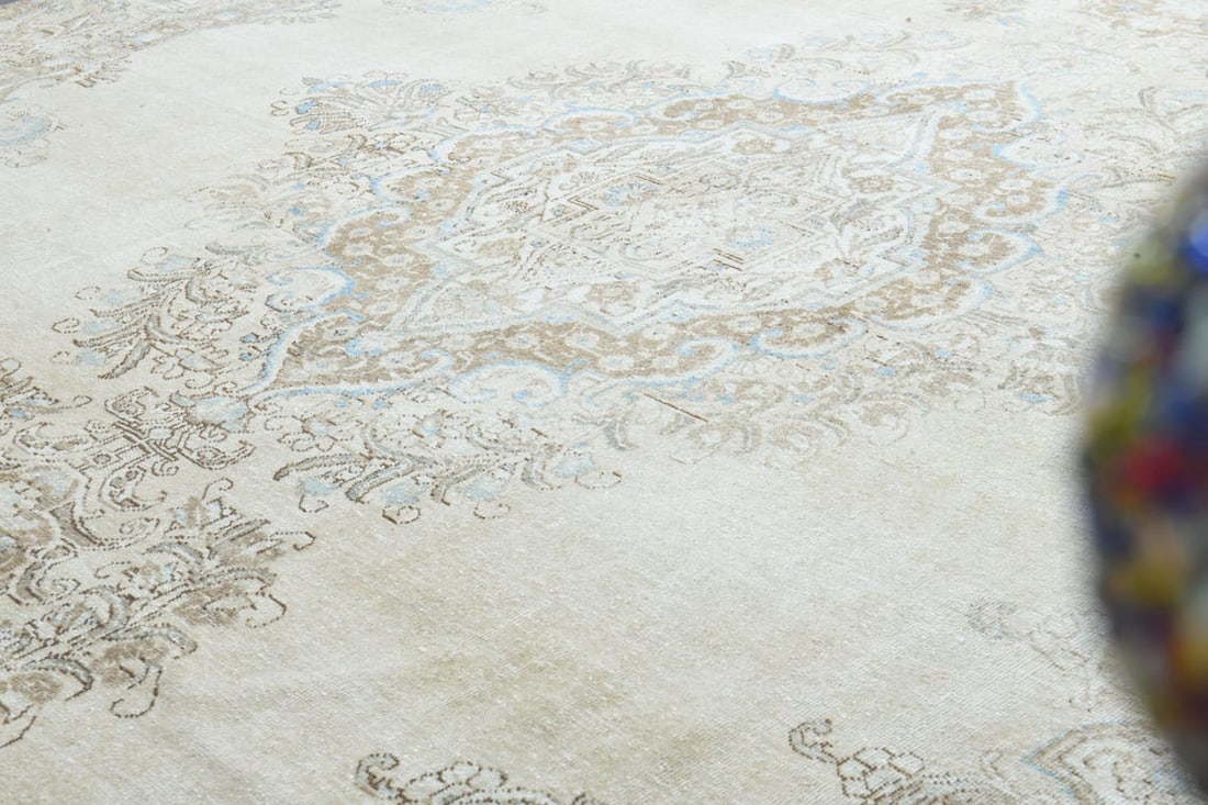 9'6x12'6 ft, VINTAGE PERSIAN RUG - 10