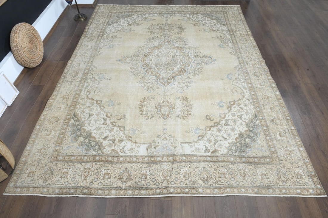 9'6x12'6 ft, VINTAGE PERSIAN RUG - 4