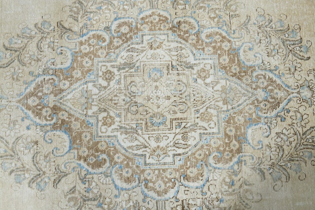 9'6x12'6 ft, VINTAGE PERSIAN RUG - 6