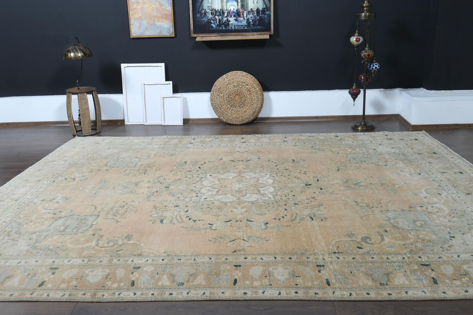 9'3x12'3 ft, OVERSIZED PERSIAN RUG - 19