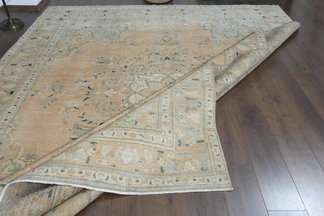 9'3x12'3 ft, OVERSIZED PERSIAN RUG - 7