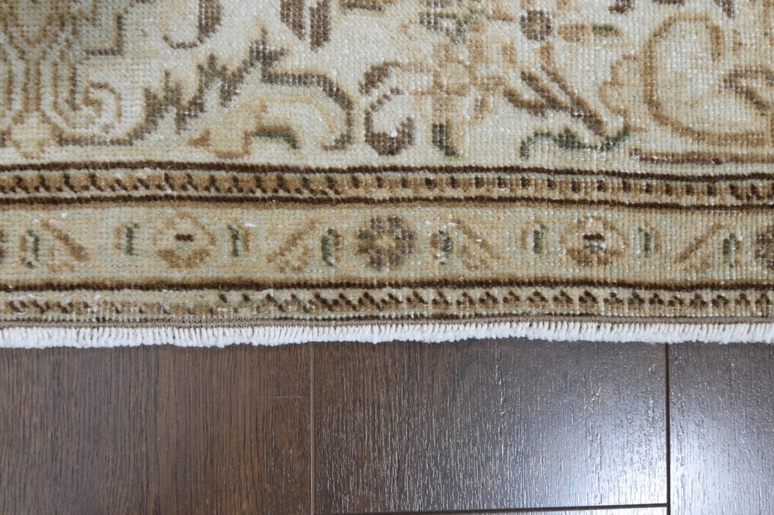 7.8x11.5 ft, PERSIAN MINIMALIST RUG, Oversized Antique - 3