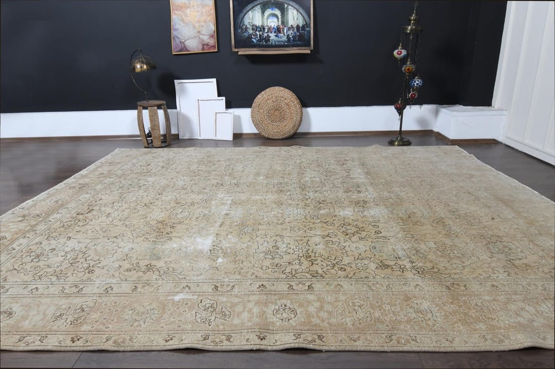 9.8x12 ft, OVERSIZED PERSIAN RUG, Living Room Rug - 10
