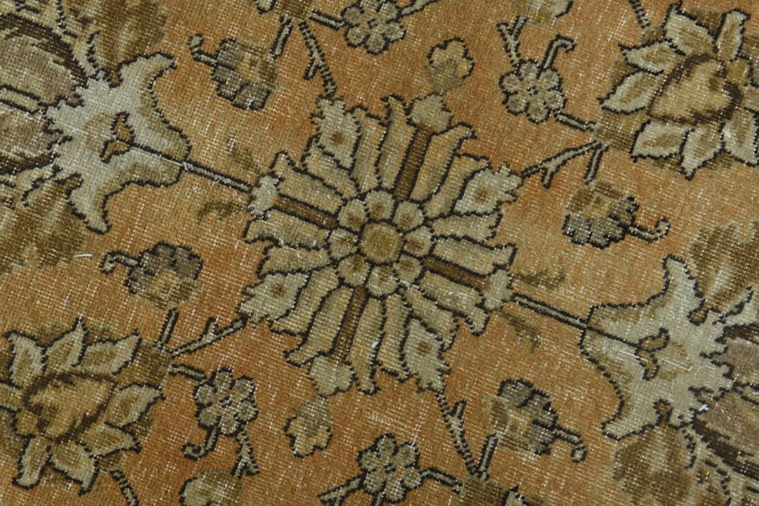 9'6x12'6 ft, OVERSIZED PERSIAN RUG, Orange - 5
