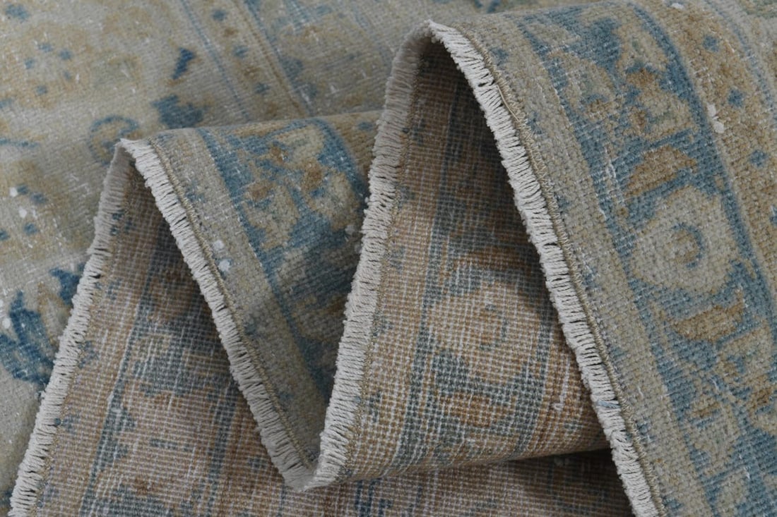 7.7x11.3 ft, LUXURY VINTAGE RUG, Handmade Rug: Title: 7.7x11.3 ft, LUXURY VINTAGE RUG, Handmade Rug Origin: Turkey Date/Period: 1960 - 1970 Materials: Wool and Cotton Size: Width: 7.7 feet Length: 11.3 feet Description: This Turkish one-of-a-kind