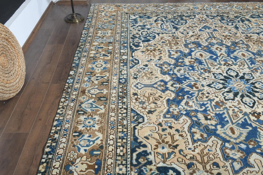 9'7x12'6 ft, OVERSIZED PERSIAN RUG - 3