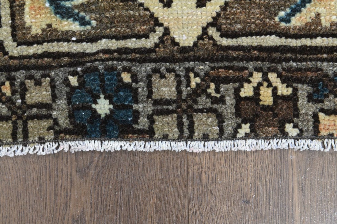 9'5x12'5 ft, ORANGE MINIMALIST RUG - 5