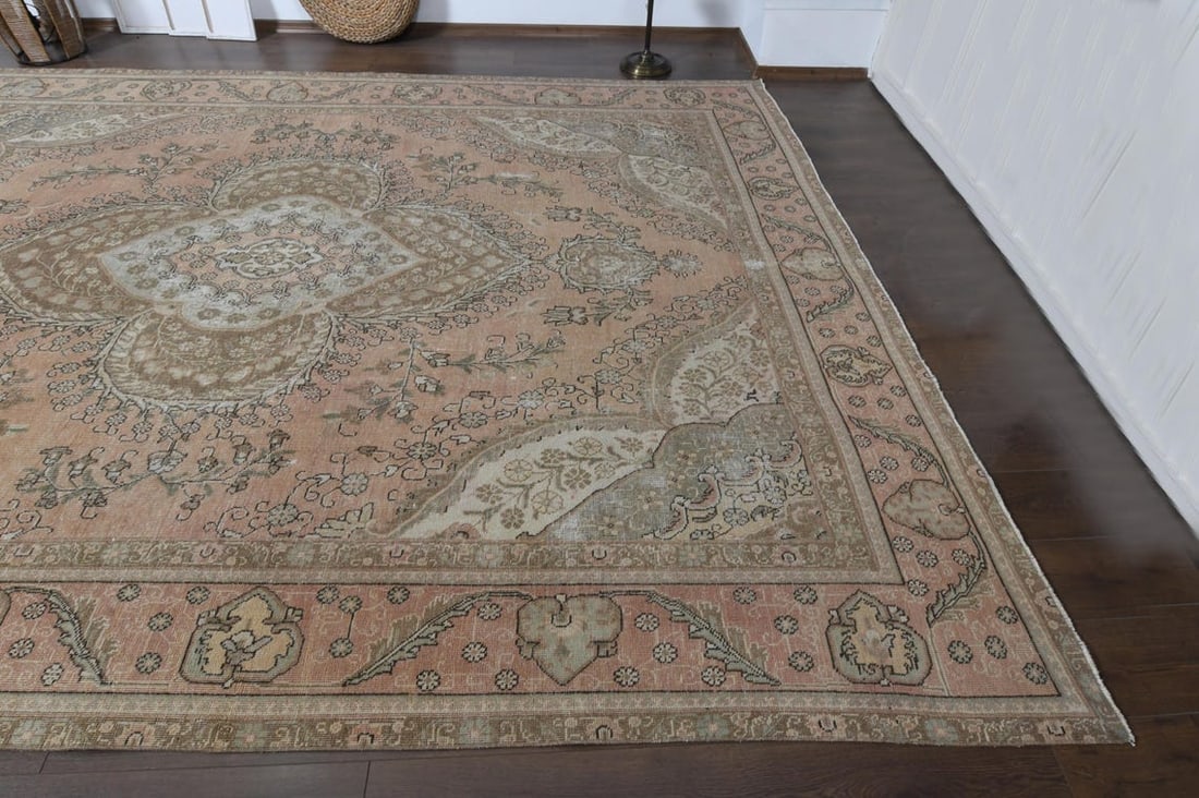 9'4x12'5 ft, OVERSIZED PERSIAN RUG - 8