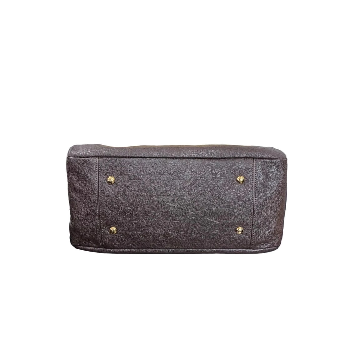 Louis Vuitton Artsy MM Monogram Empreinte Brown Shoulder Tote Bag - 3