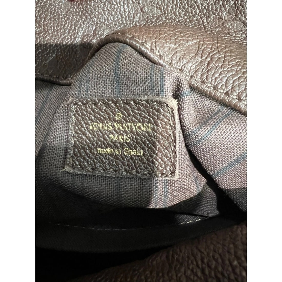 Louis Vuitton Artsy MM Monogram Empreinte Brown Shoulder Tote Bag - 4