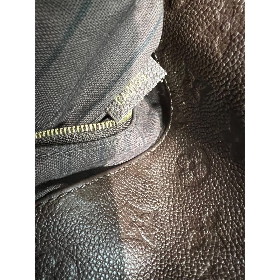 Louis Vuitton Artsy MM Monogram Empreinte Brown Shoulder Tote Bag - 5