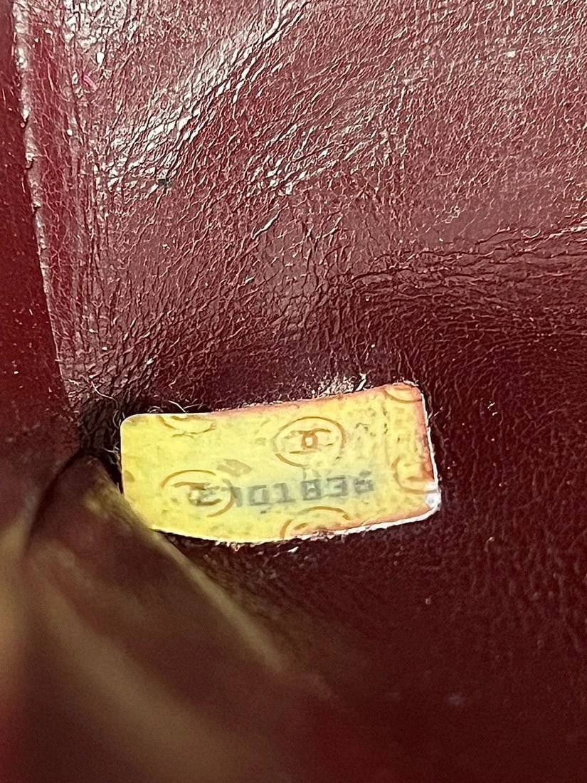 Chanel Vintage Lambskin Quilted CC Flap Black Shoulder Bag - 10