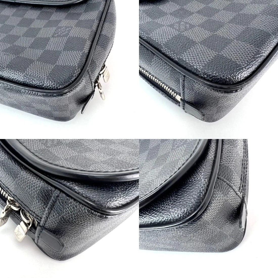 Louis Vuitton Damier Graphite Hanging Toiletry Kit Pouch - 3