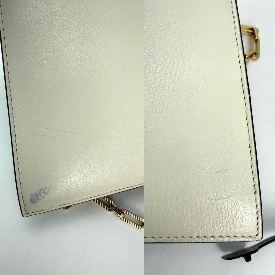 Gucci Calfskin Snakeskin Studded Medium Ottilia Top Handle ShoulderBag - 7