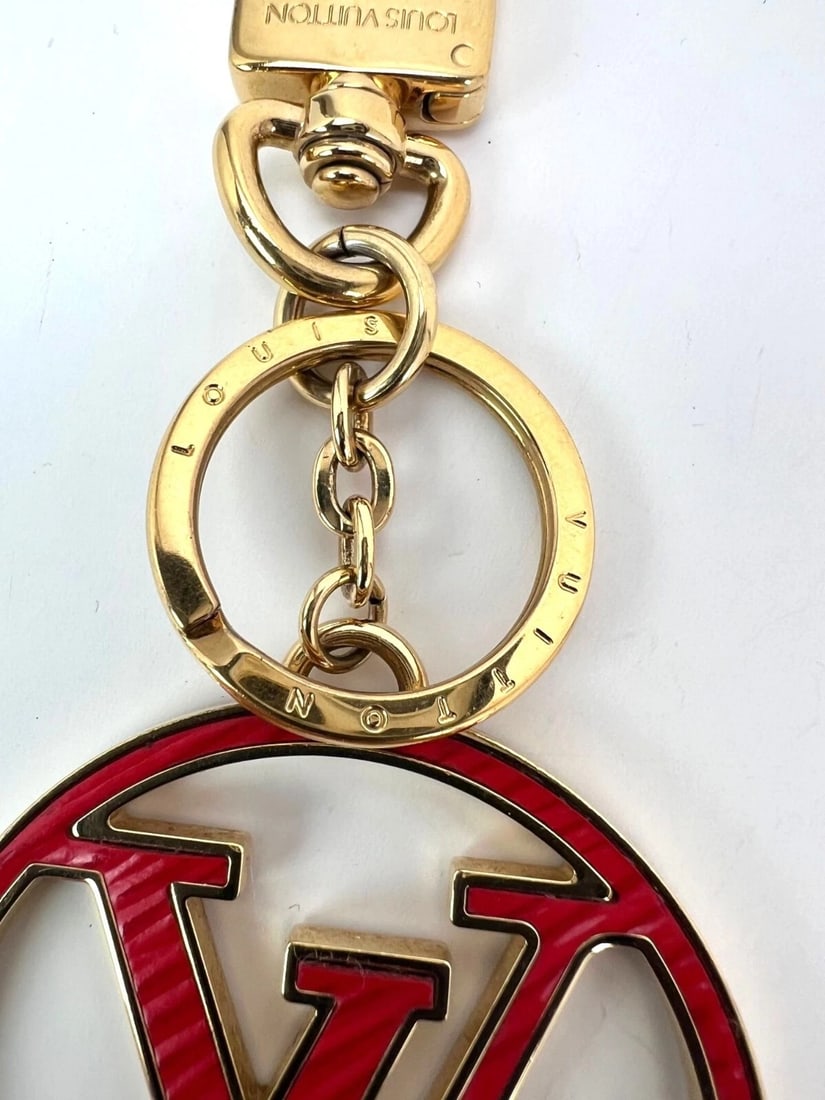 Louis Vuitton LV Circle Key Holder Charm - 9