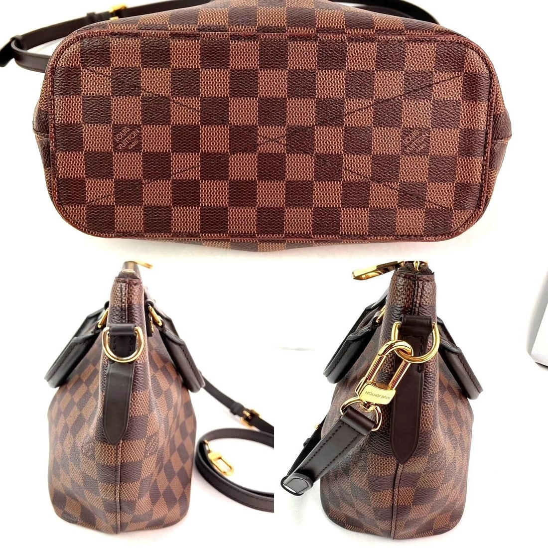Louis Vuitton Damier Ebene Siena PM Shoulder Bag - 3