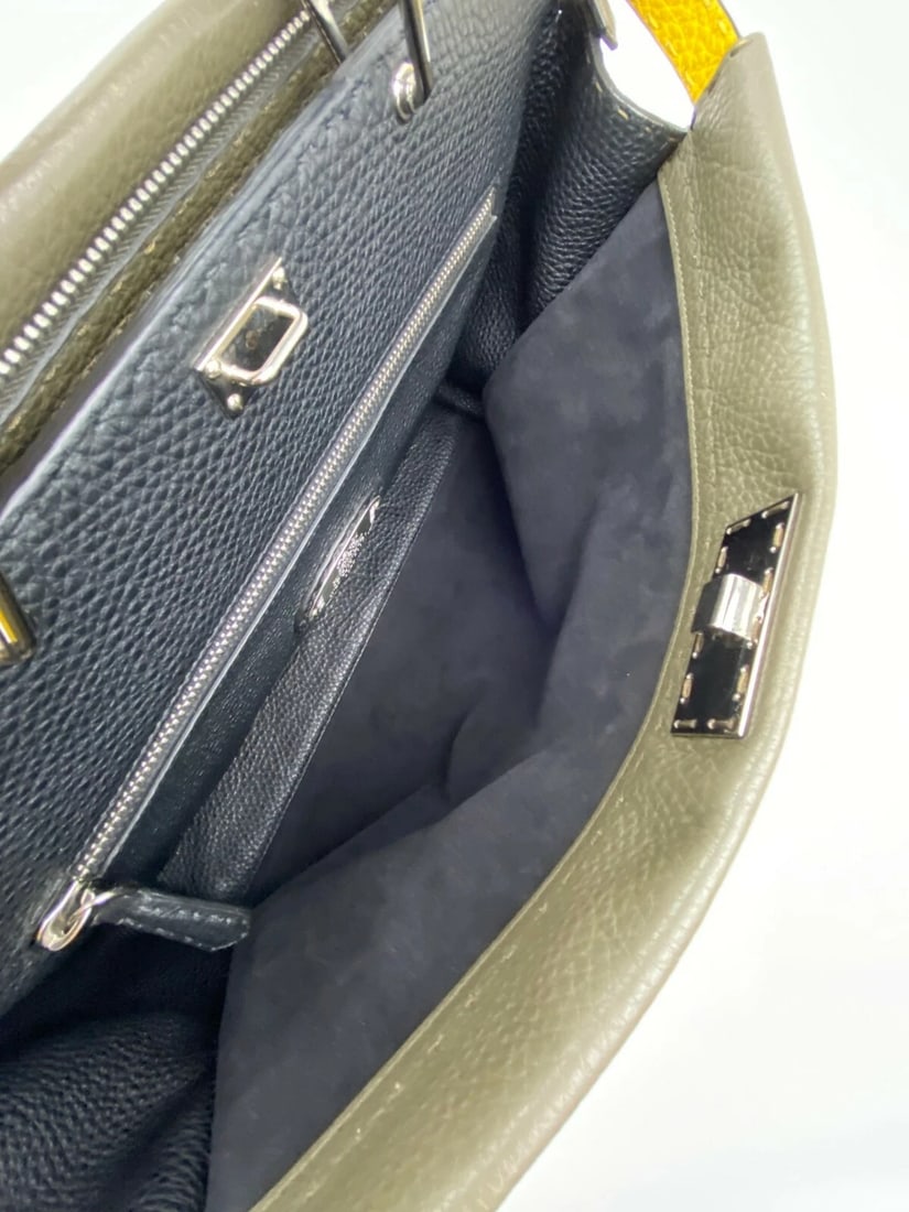 FENDI Briefcase SELLERIA large Peekaboo Iconic Essential Attache Bag - 10