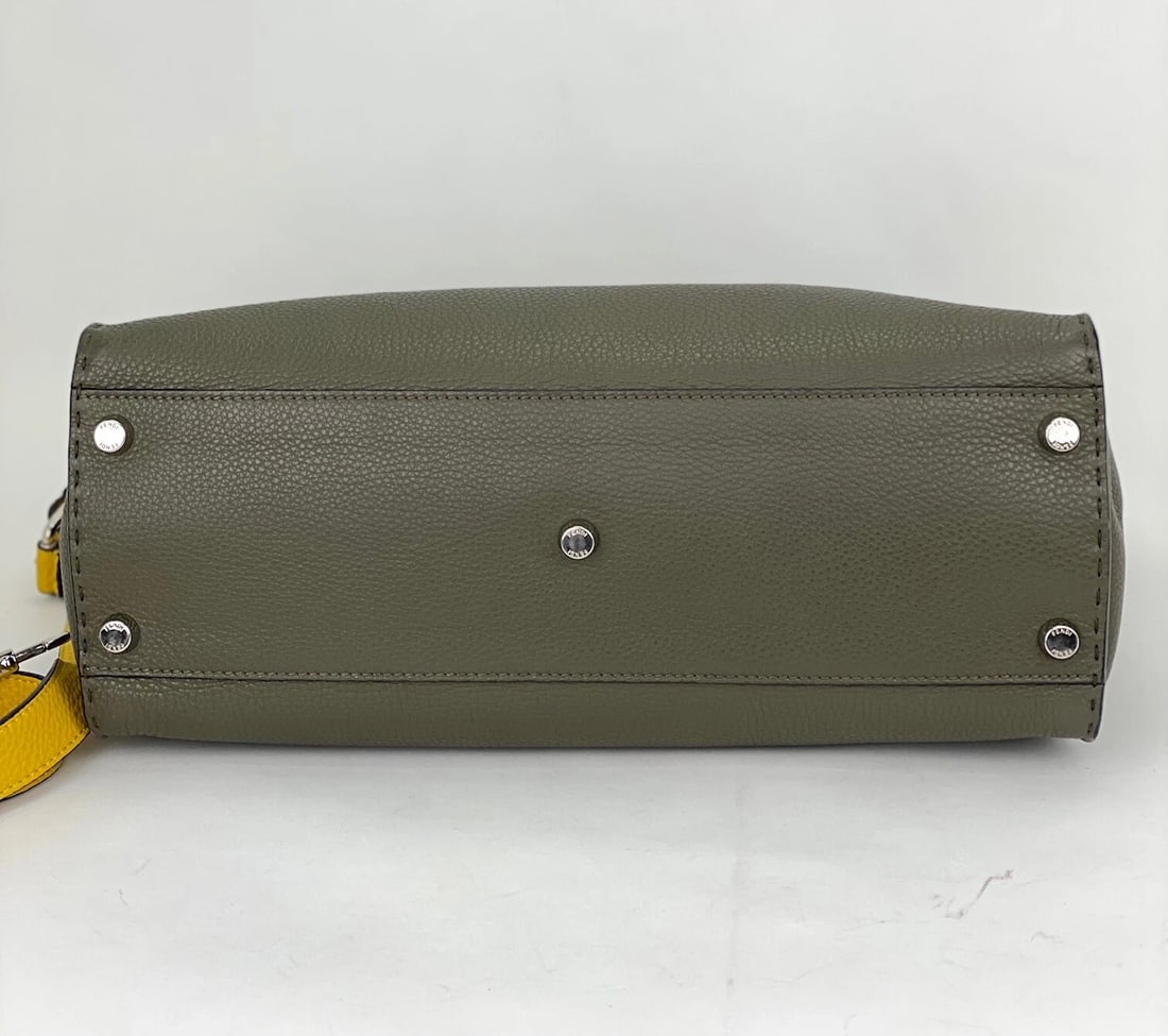 FENDI Briefcase SELLERIA large Peekaboo Iconic Essential Attache Bag - 3