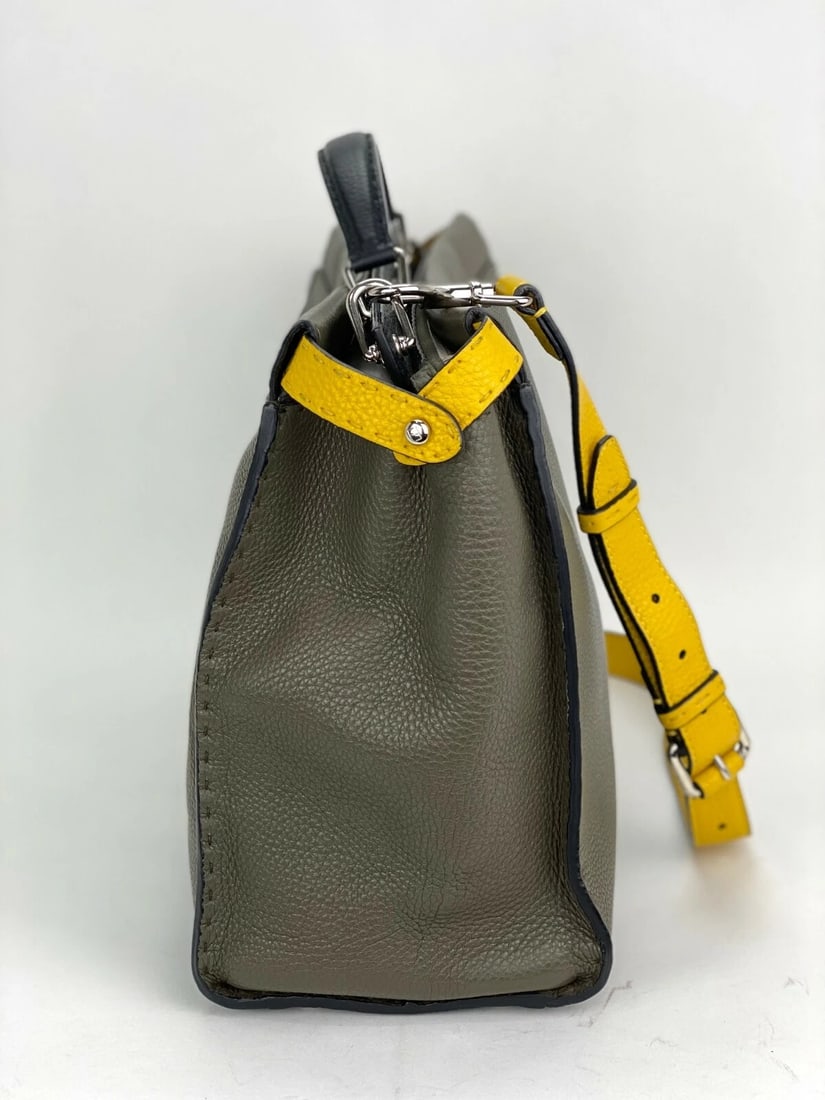 FENDI Briefcase SELLERIA large Peekaboo Iconic Essential Attache Bag - 5