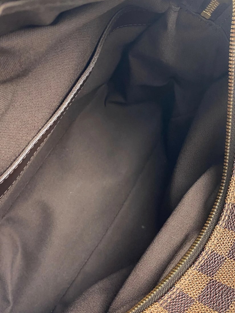 Louis Vuitton Bag Damier Ebene Canvas Naviglio Shoulder Messenger Bag - 11