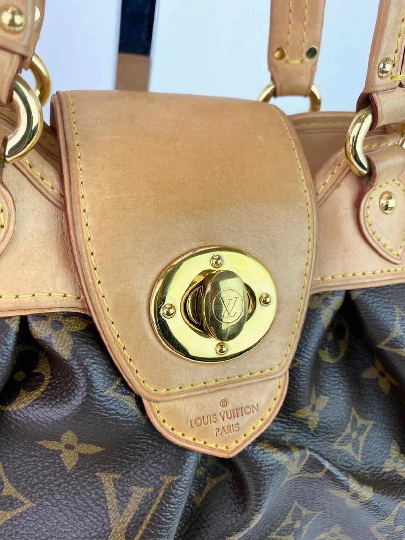 Louis Vuitton BOETIE PM Monogram Brown Canvas Hobo Tote Bag - 2